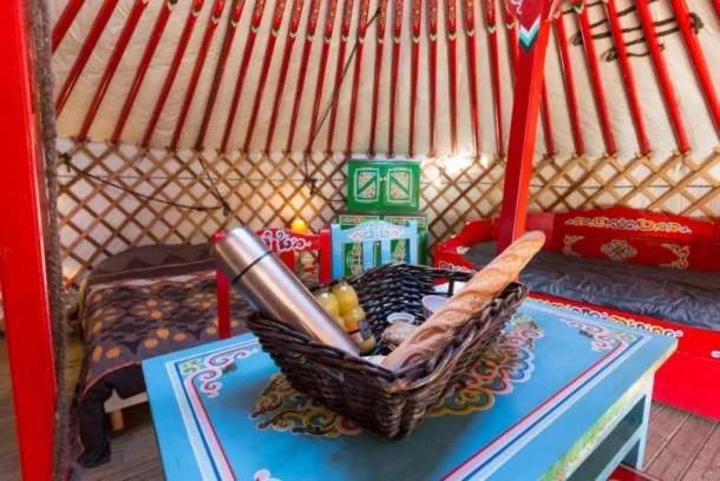 Camping 1 Etoile - Ccaegif Beaussais Sur Mer Luxury tent